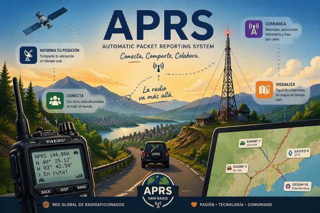 &iquest;Por qu&eacute; todas las estaciones de APRS est&aacute;n en la misma frecuencia?